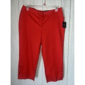 Rafaella Curvy Slim Capri Women's Size 12